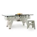 RS#2 Dining low football table design in white colour from RS Barcelona