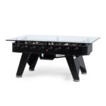 RS#2 Dining low football table design in black colour from RS Barcelona