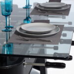 RS#2 Dining football table design in black colour from RS Barcelona