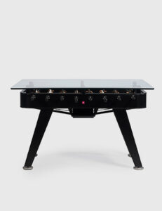 RS#2 Dining football table design in black colour from RS Barcelona