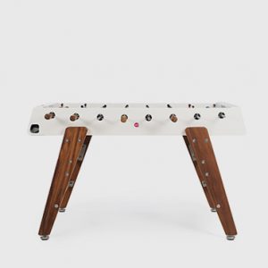 RS#3Wood football table design in white colour from RS Barcelona