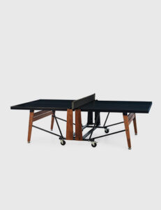 RS#PingPong Folding ping pong design table in black colour from RS Barcelona
